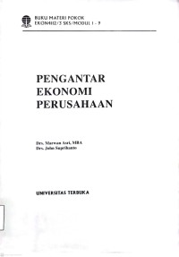 Image of Pengantar Ekonomi Perusahaan