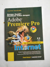Image of Belajar Sendiri Membuat Video dengan Adobe Premiere Pro