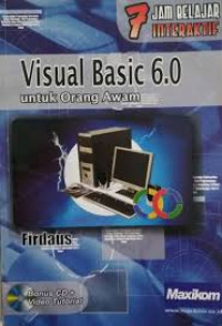 Image of Visual Basic 6.0 untuk Orang Awam